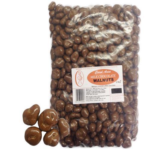 Carol Anne Milk Chocolate Walnuts - 2.5kg