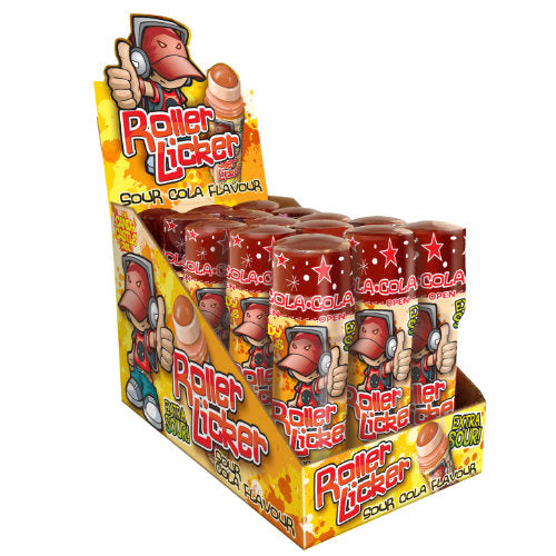 Rose Sour Cola Roller Licker - 15 Count