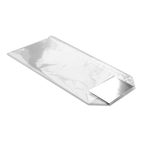 Cross Bottom Clear Gift Bags 100mm x 220mm - 100 Count