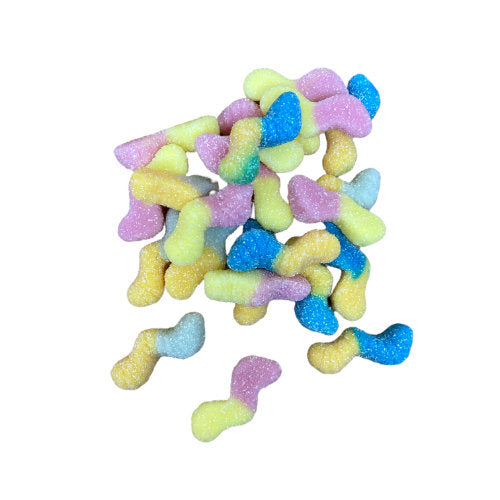 Lovalls Vegan Sour Neon Wiggly Worms - 2kg