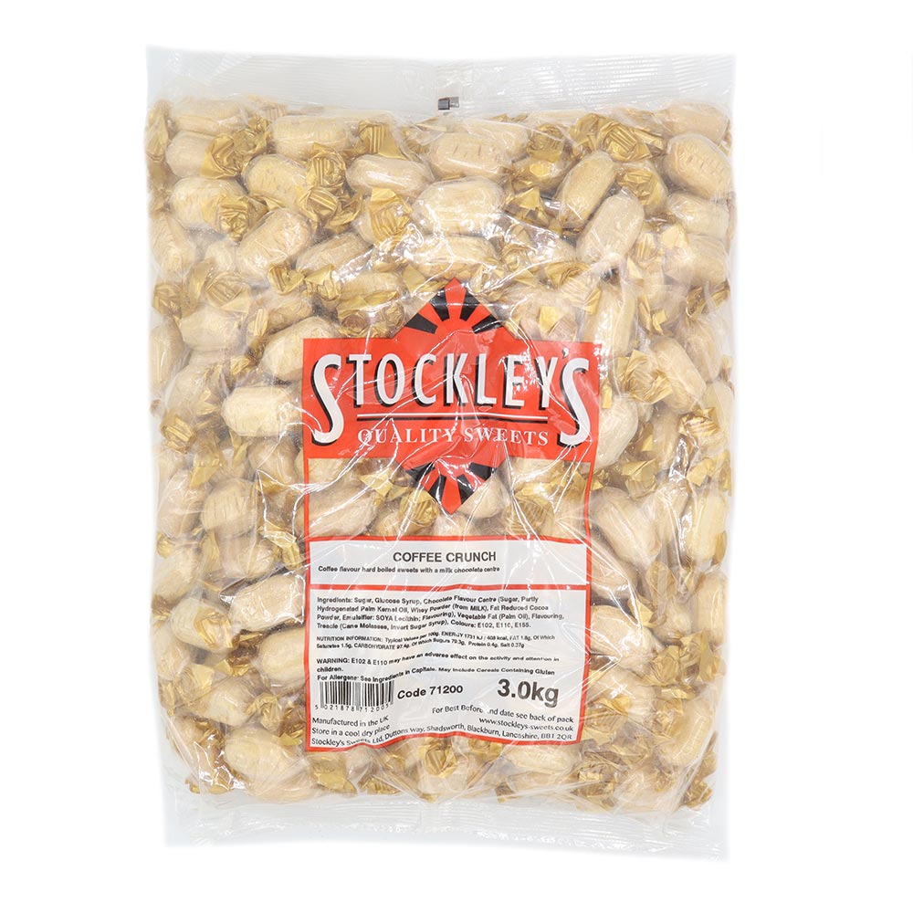 Stockleys Wrapped Coffee Crunch - 3kg