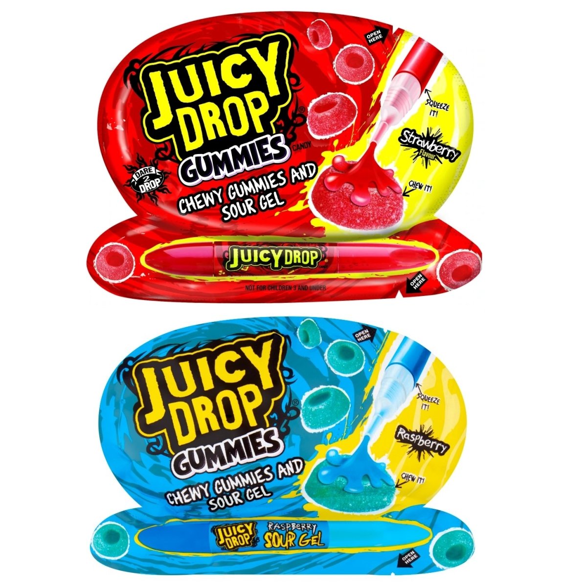 Topps Juicy Drop Gummies - 12 Count *BBD 14/04/25*