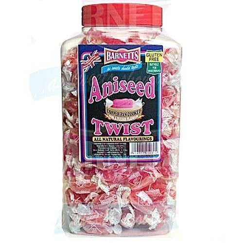 Barnett's Wrapped Aniseed Twist - 2.5kg