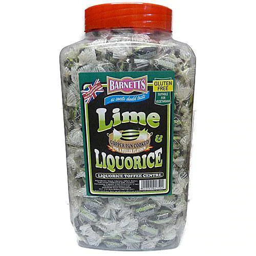 Barnett's Wrapped Lime & Liquorice - 2.5kg