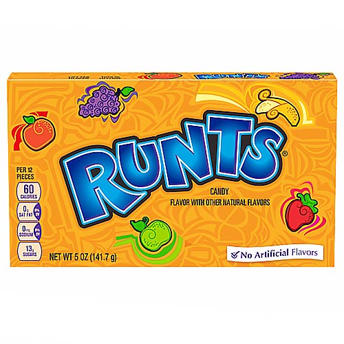 Runts Candy Theatre Box - 12 Count