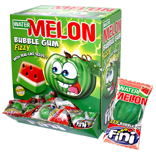 Fini Bubblegum Fizzy Watermelons - 200 Count