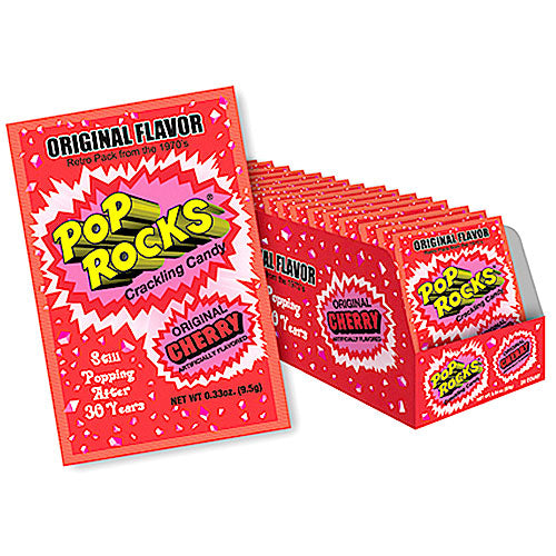 Pop Rocks Cherry - 24 Count