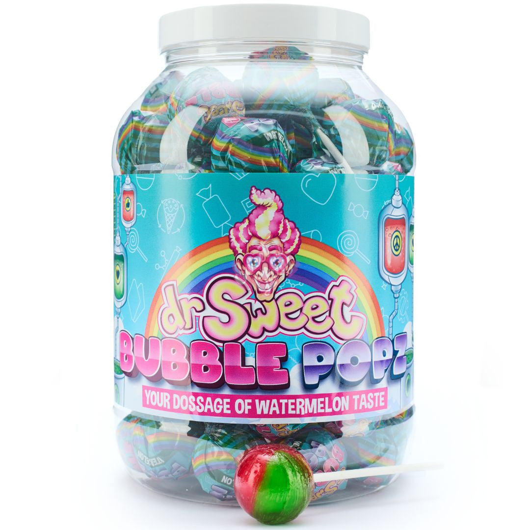 Dr Sweet Bubble Popz Watermelon 25g - 70 Count