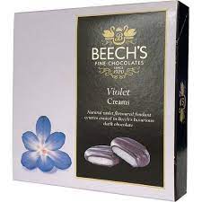 Beechs Violet Creams 90g Gift Box - 12 Count