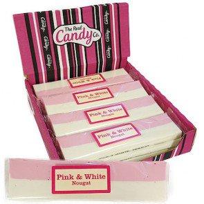 Candy Co Pink & White Nougat - 16 Count