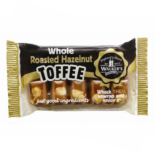 Walkers Hazelnut Toffee - 10 x 100g