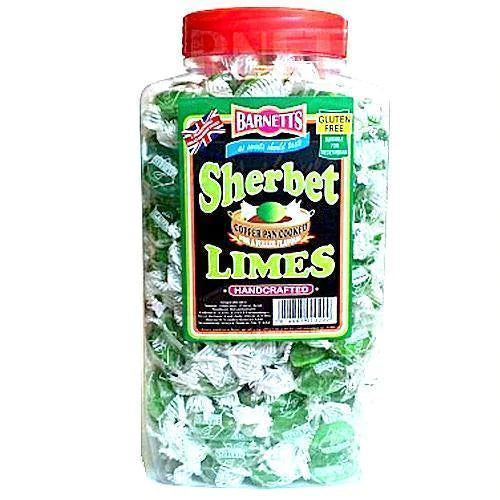 Barnett's Wrapped Sherbet Limes - 2.5kg