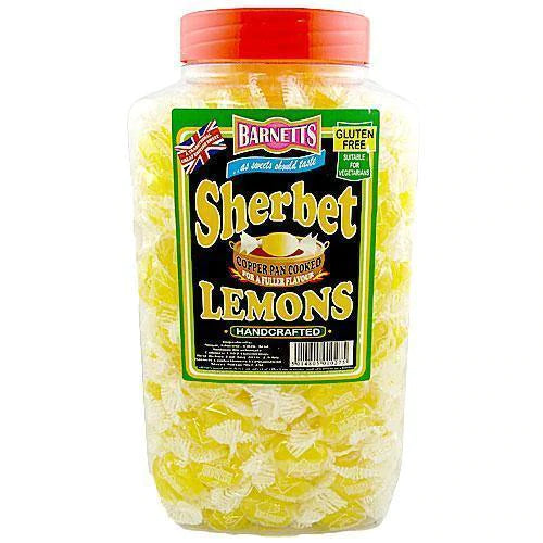 Barnett's Wrapped Sherbet Lemons - 2.5kg